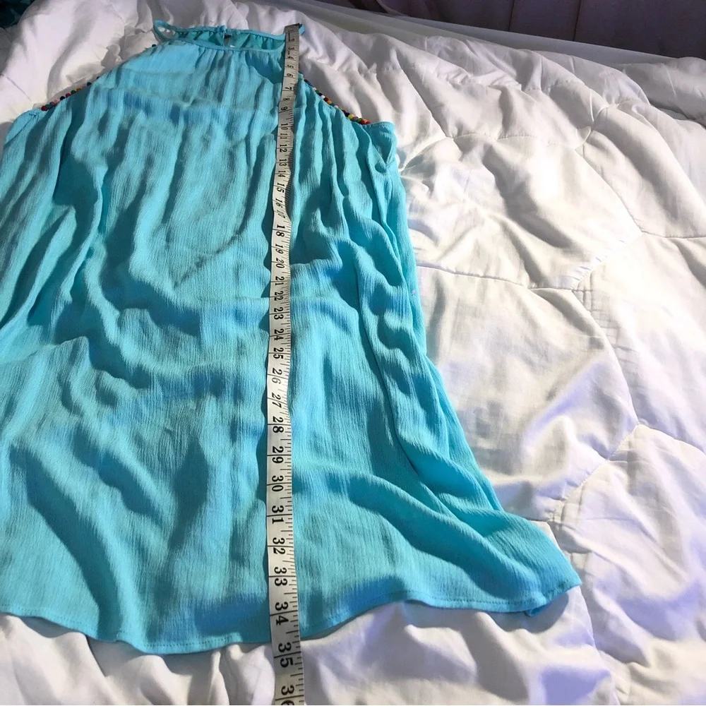 The vanity room Pom pom dress Summer Vacation Resortwear